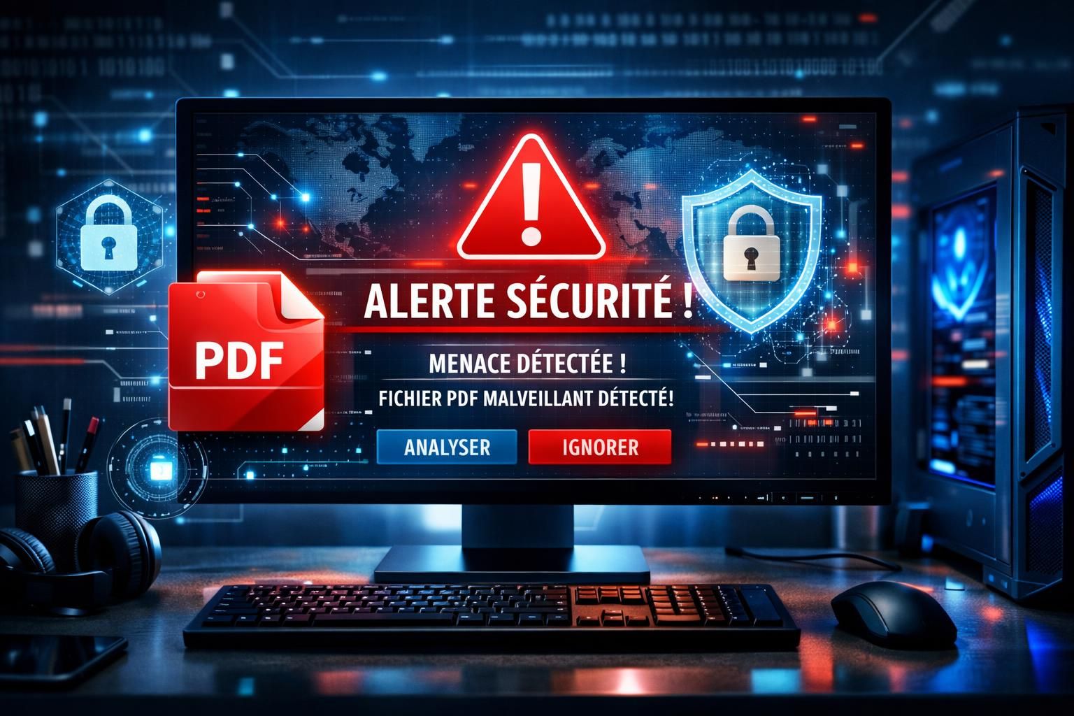 découvrez comment des fichiers pdf malveillants exploitent une faille adobe pour compromettre la sécurité de votre ordinateur à votre insu. protégez-vous grâce à nos conseils.