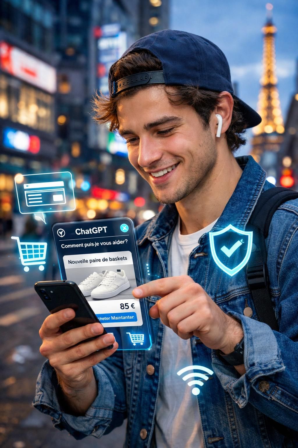 découvrez comment près d'un jeune français sur trois utilise chatgpt pour effectuer des achats, selon une étude récente révélant l'impact croissant de l'ia dans le commerce en ligne.