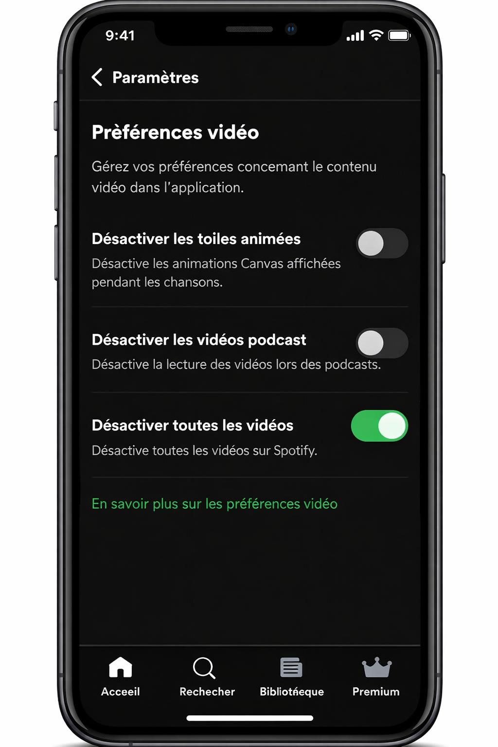 spotify lance une nouvelle fonctionnalité très attendue qui permet aux utilisateurs de désactiver les vidéos, offrant ainsi une expérience d'écoute plus personnalisée et agréable.